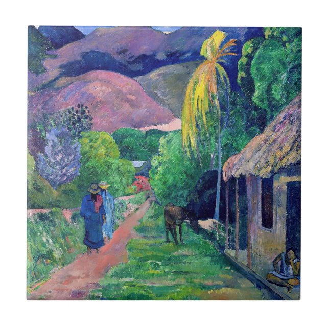 Paul Gauguin - Rua no Taiti (Frente)
