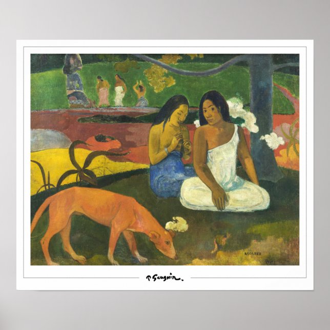 Paul Gauguin Zedign Art Poster #144 (Frente)