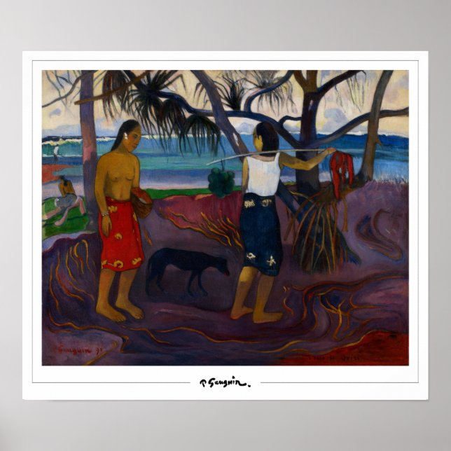 Paul Gauguin Zedign Art Poster nº 121 (Frente)