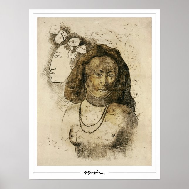 Paul Gauguin Zedign Art Poster nº 210 (Frente)