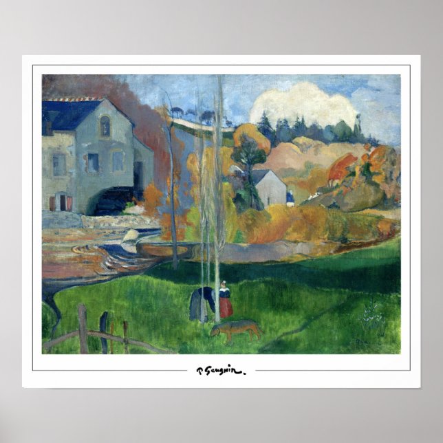 Paul Gauguin Zedign Art Poster nº 212 (Frente)