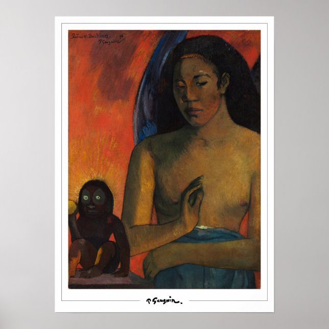 Paul Gauguin Zedign Art Poster nº 396 (Frente)