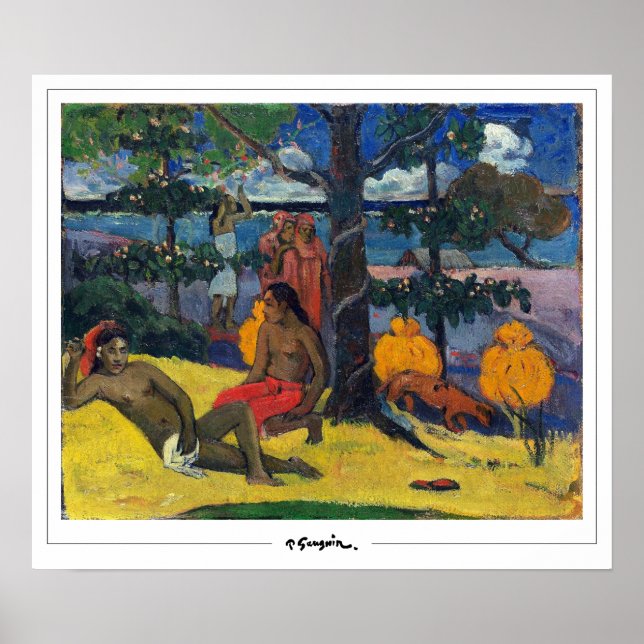 Paul Gauguin Zedign Art Poster nº 469 (Frente)