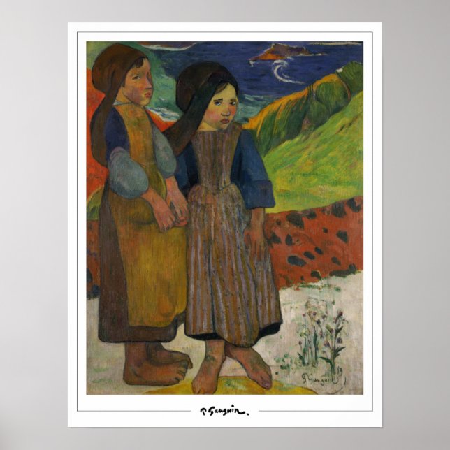 Paul Gauguin Zedign Art Poster nº 489 (Frente)