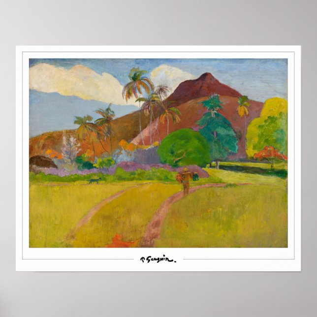 Paul Gauguin Zedign Art Poster nº 98 (Frente)