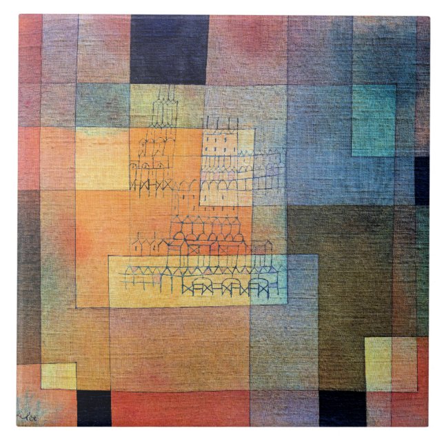 Paul Klee, Arquitetura Polifônica, (Frente)