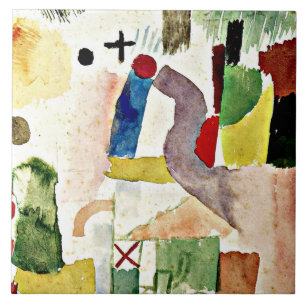 Paul Klee art - Pathetic Watercolor, 