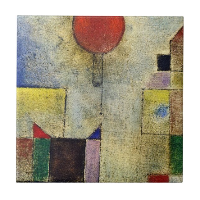 Paul Klee - Balão Vermelho (Frente)