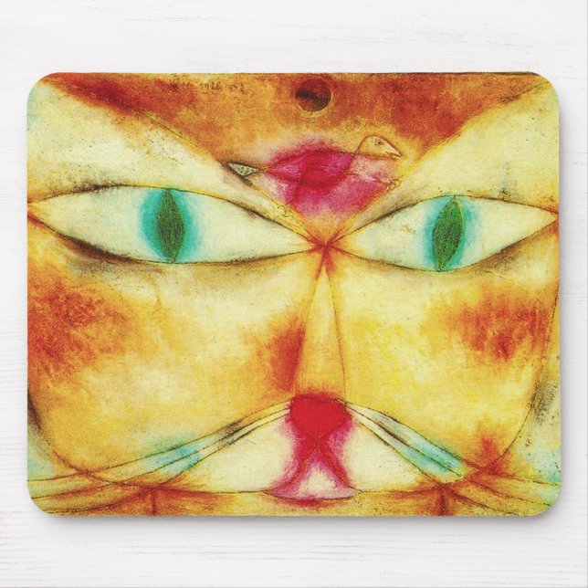 Paul Klee Cat e Bird Mouse Pad (Frente)