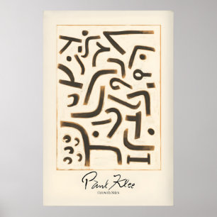 Paul Klee Crescimento Agita Impressão de Arte Abst