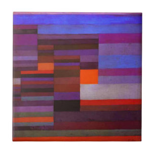 Paul Klee Fire no Azulejo da Noite