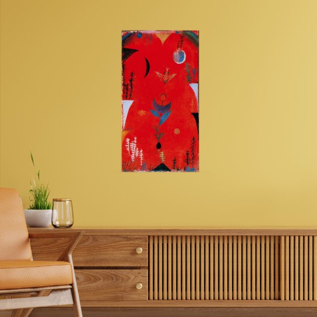 Paul Klee Flower Myth Poster | Zazzle Brasil