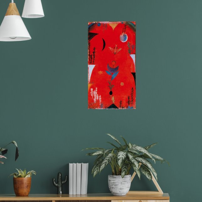 Paul Klee Flower Myth Poster | Zazzle Brasil