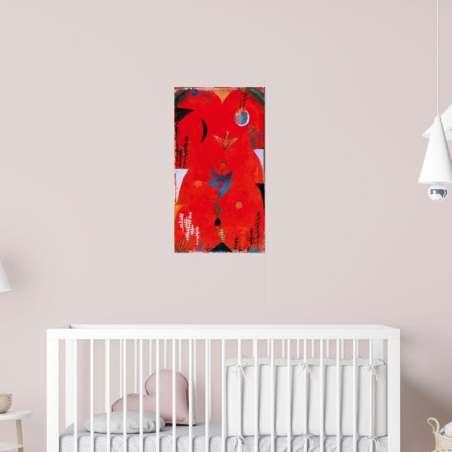 Paul Klee Flower Myth Poster | Zazzle Brasil