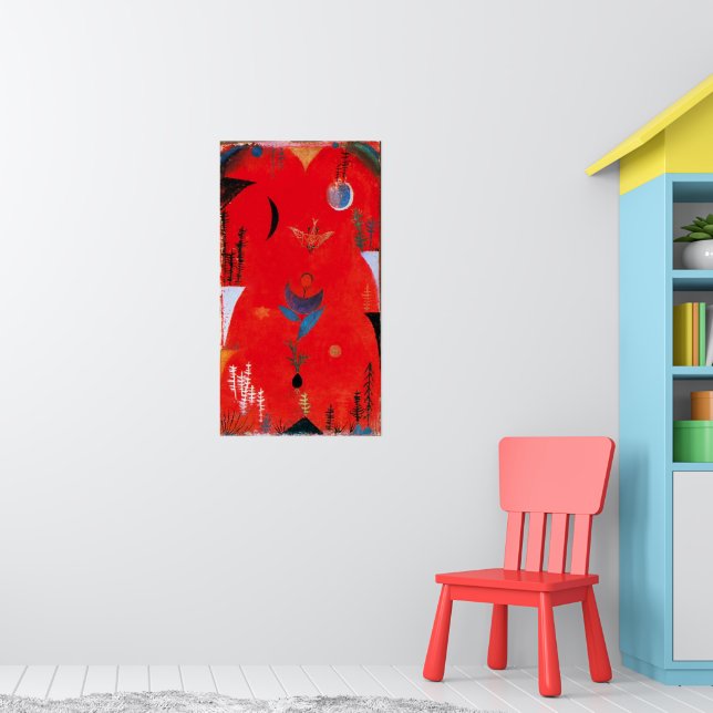 Paul Klee Flower Myth Poster | Zazzle Brasil