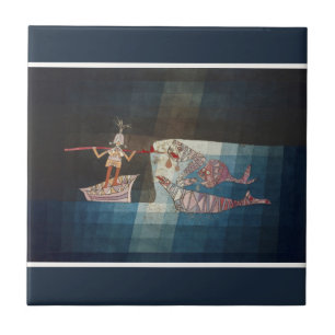 Paul Klee O Navegador Poster Náutico Abstrato