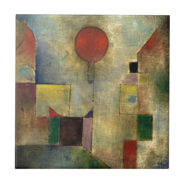 Paul Klee Red Balloon (Frente)