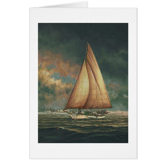 Paul McGehee - Cartão "O Barco Melão" (Frente)