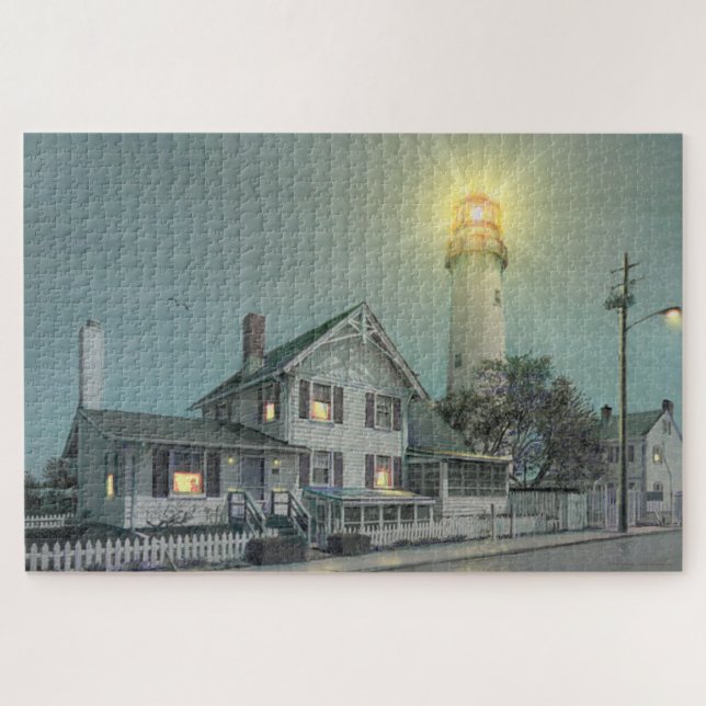 Paul McGehee "Fenwick Island Light" Quebra-cabeça  (Horizontal)