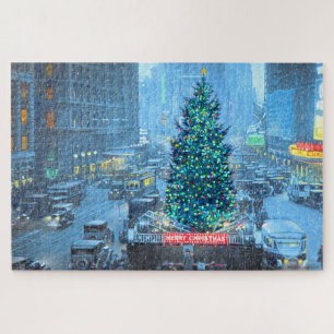 Paul McGehee "Natal em Nova York" Quebra-cabeça