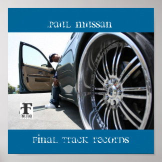 Paul Mussan door poster