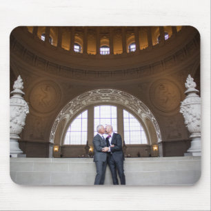 Paul + O casamento Mousepad de Don