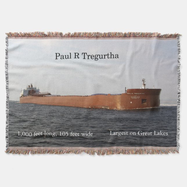 Paul R. Tregurtha lança cobertor (Frente)