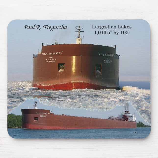 Paul R. Tregurtha mousepad (Frente)