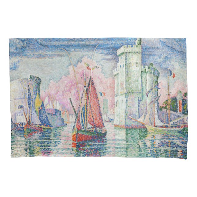 Paul Signac - Entrada de La Rochelle Harbor (Frente)