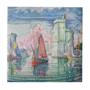 Paul Signac - Entrada do Porto de La Rochelle