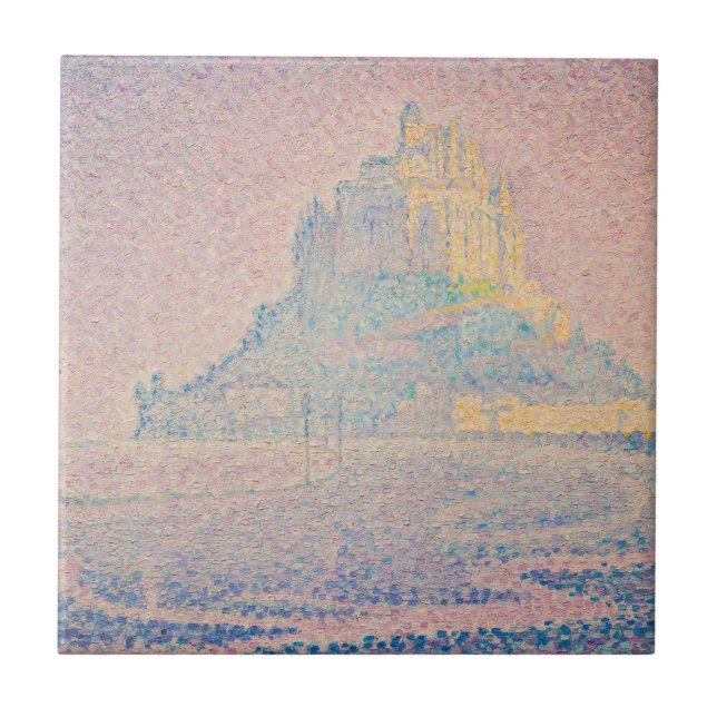 Paul Signac - Mont Saint Michel, Névoa e Sol (Frente)