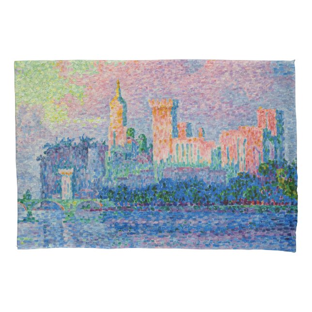 Paul Signac - O Palácio Papal, Avignon (Frente)