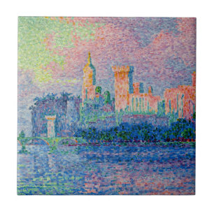 Paul Signac - O Palácio Papal, Avinhão