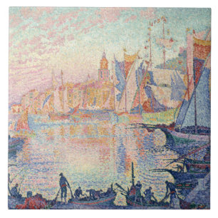 Paul Signac - o porto do Santo-Tropez