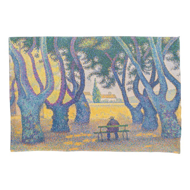 Paul Signac - Place des Lices, Santo-Tropez (Frente)