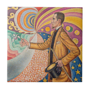 Paul Signac - Retrato de M Felix Feneon, Opus 217