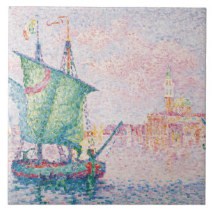 Paul Signac - Veneza, A Nuvem Rosa