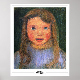 Paula Modersohn-Becker Zedign Art Poster nº 128