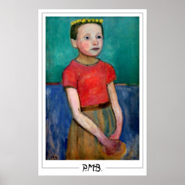 Paula Modersohn-Becker Zedign Art Poster nº 176