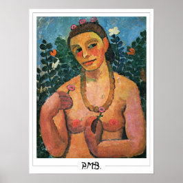 Paula Modersohn-Becker Zedign Art Poster nº 183