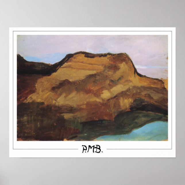 Paula Modersohn-Becker Zedign Art Poster nº 23 (Frente)