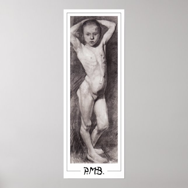 Paula Modersohn-Becker Zedign Art Poster nº 52 (Frente)