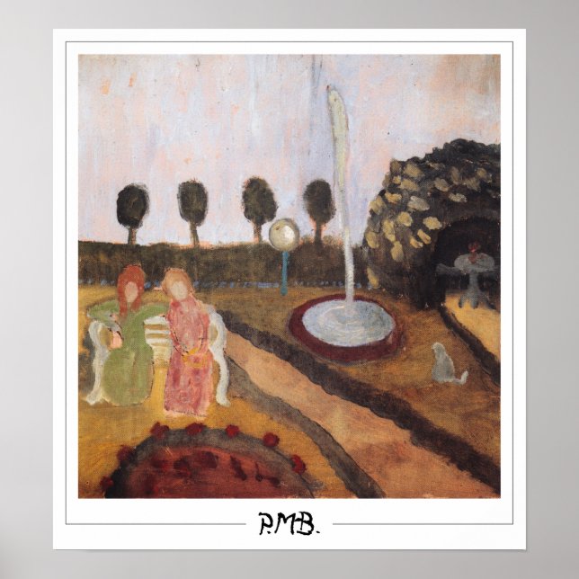 Paula Modersohn-Becker Zedign Art Poster nº 68 (Frente)
