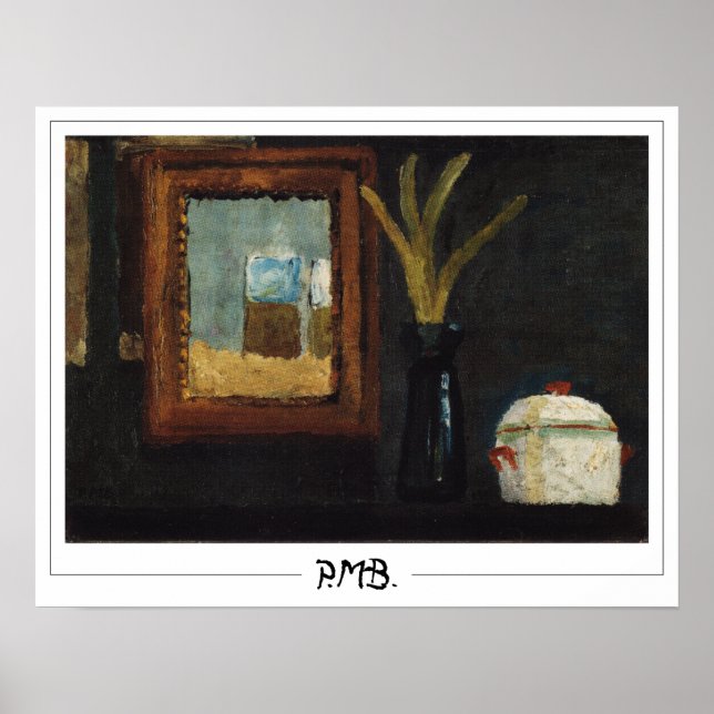 Paula Modersohn-Becker Zedign Art Poster nº 93 (Frente)