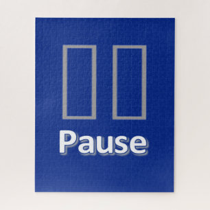 Pausa Azul quebra-cabeça