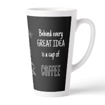 Pausa para Café – Ótimas Ideias – Xícara de Latte