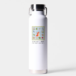 Pause Tiles Woodland Walk 22oz Water Bottle