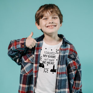 Pauso meu jogo para poder estar aqui, Camisa de Ga