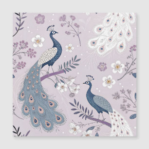 Pavão Elegante Floral Vintage (11)
