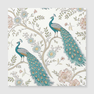 Pavão Floral Vintage Elegante (4)